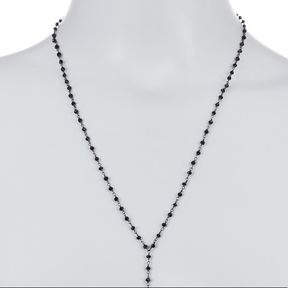 ADORNIA .30ct Spinal Diamond Spike Lariat Necklace - Picture 6 of 6